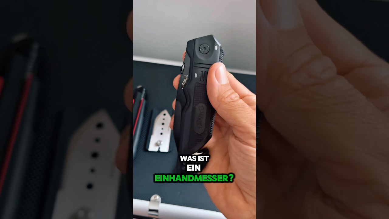 Was ist ein Einhandmesser?