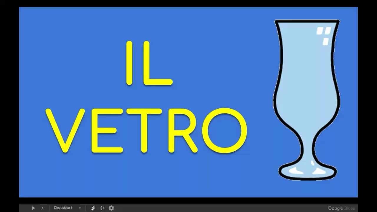 Tecnologia1: A5 - Il vetro