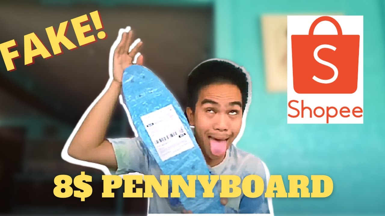8$ PENNY BOARD FROM SHOPEE!