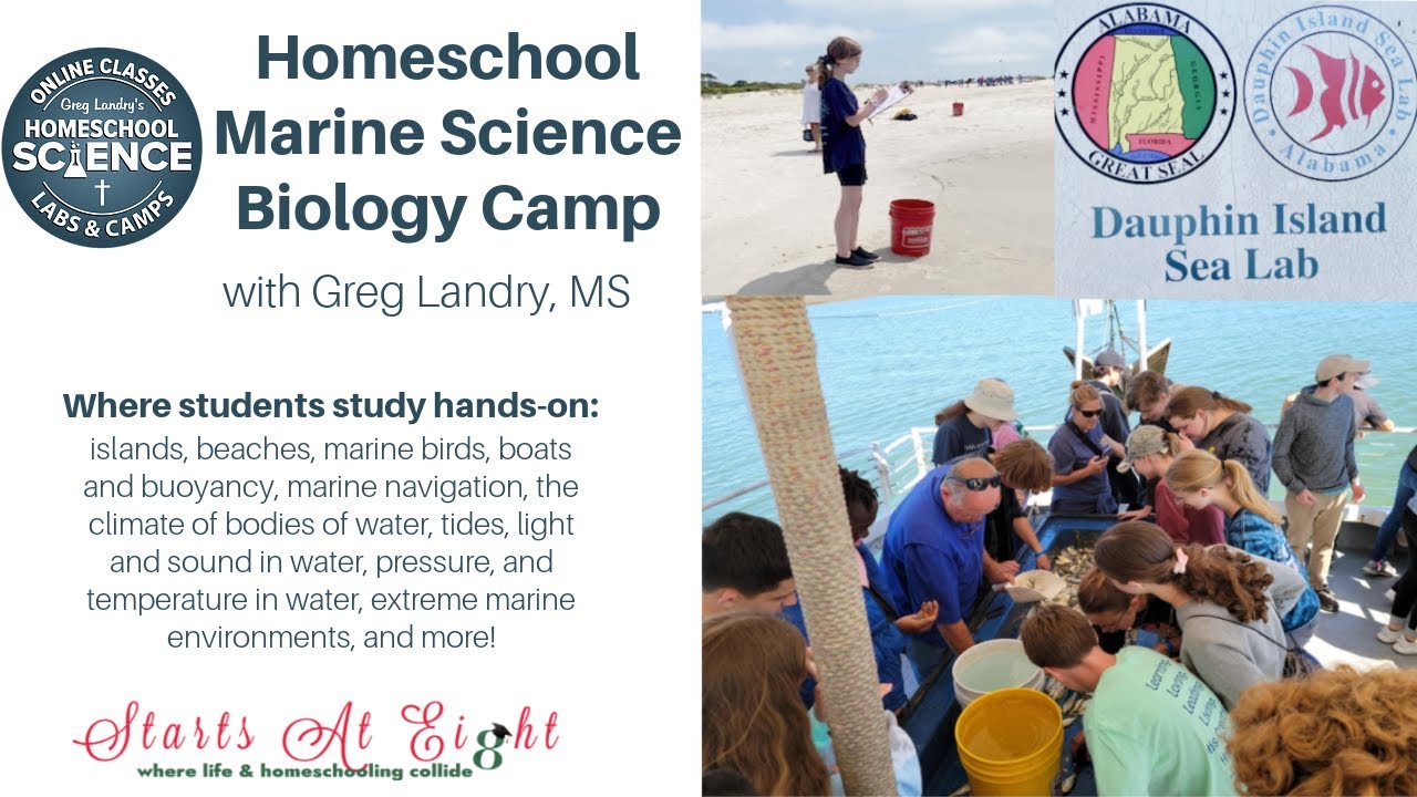 Greg Landry Homeschool Marine Science Biology Camp