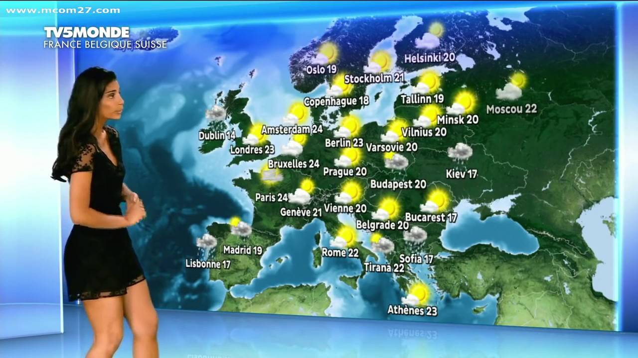 Tatiana Silva, la nouvelle présentatrice météo de TF1