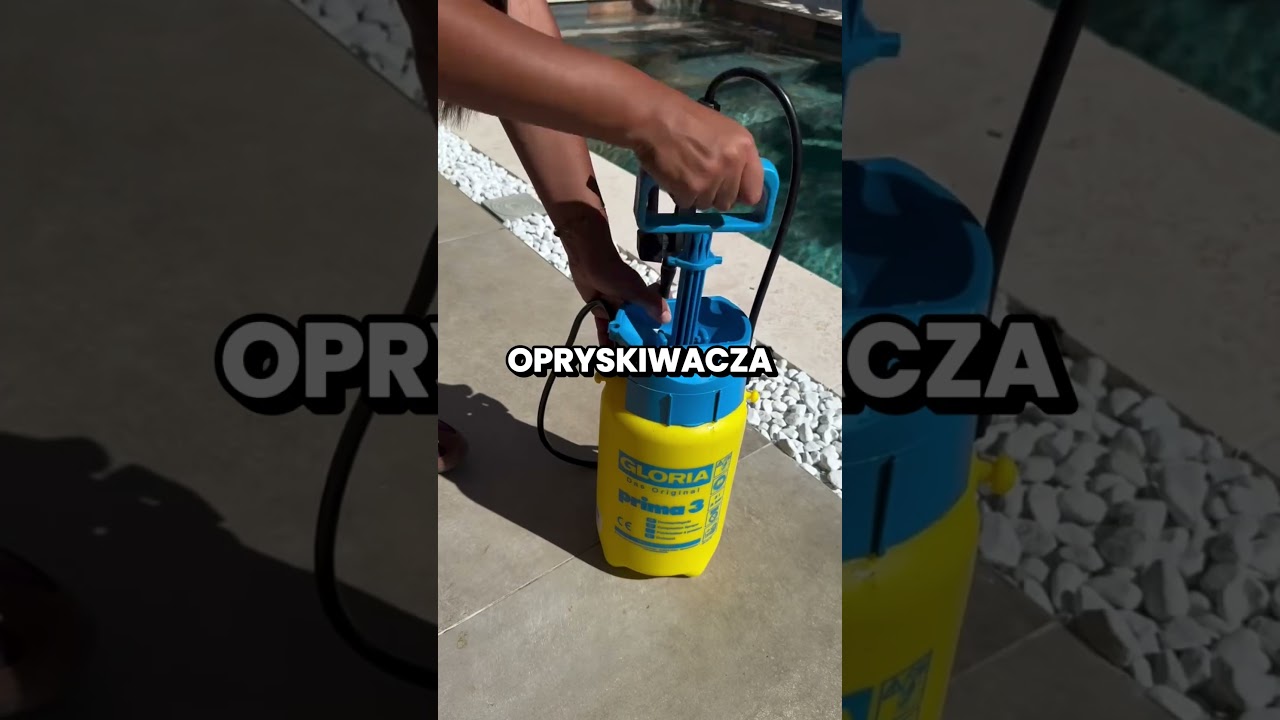 Zrobiła to przy basenie i kamienie już się nie ruszyły 😳