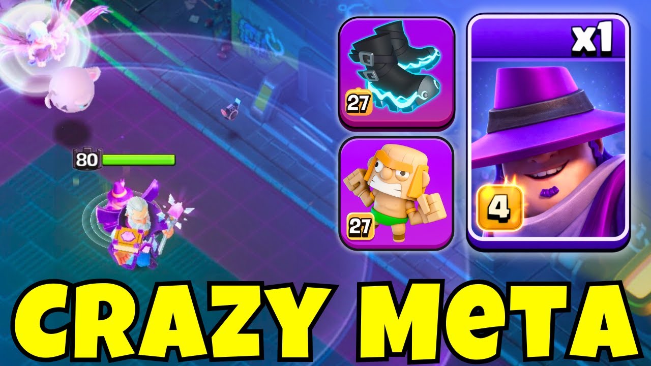 Best Rank Battle Attack Strategy | TH18 Meteor Golem with RC Walk (Clash of Clans)