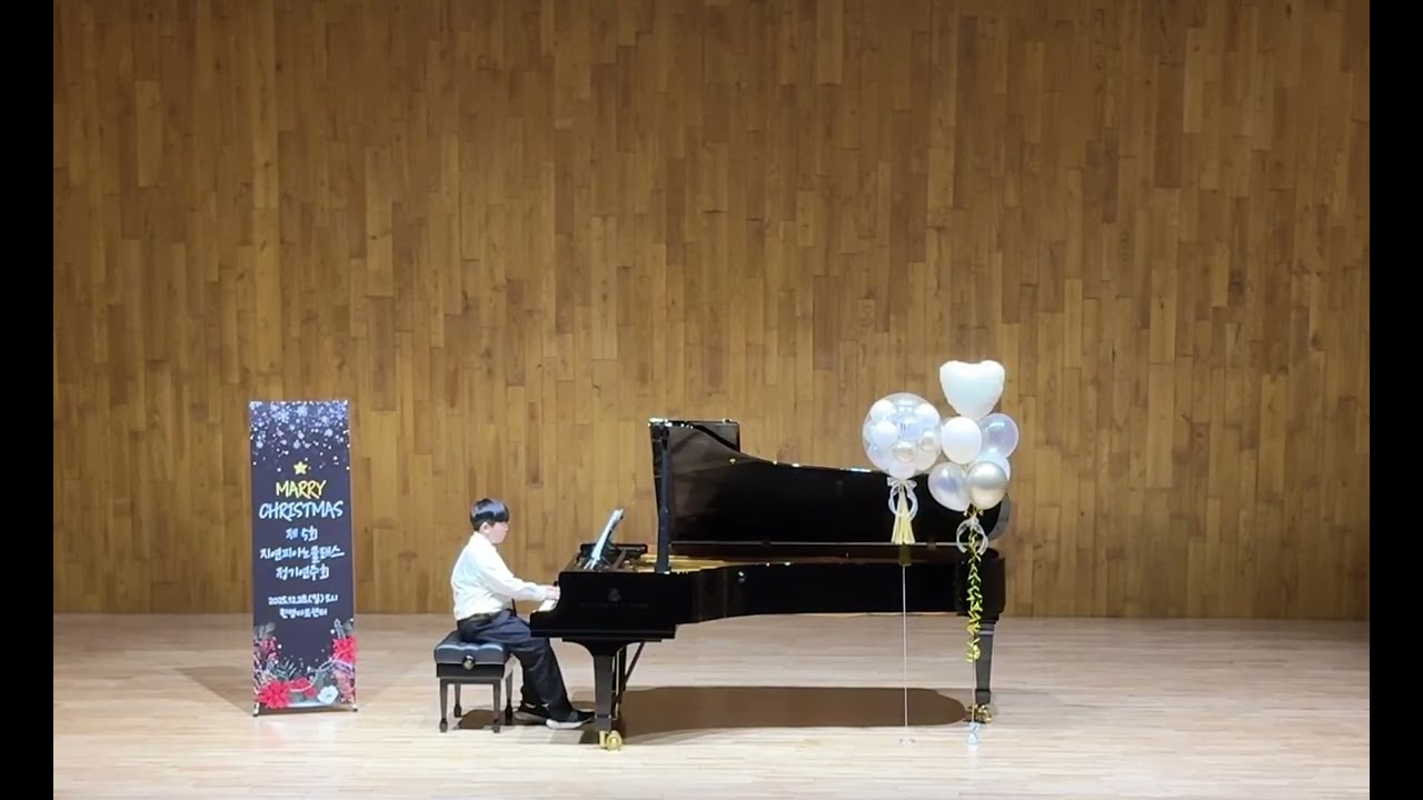 2025.12.28 제5회 클래스 정기연주회🎶 | C.Kolling - Fluttering Leaves in a minor | Jiyeon piano class