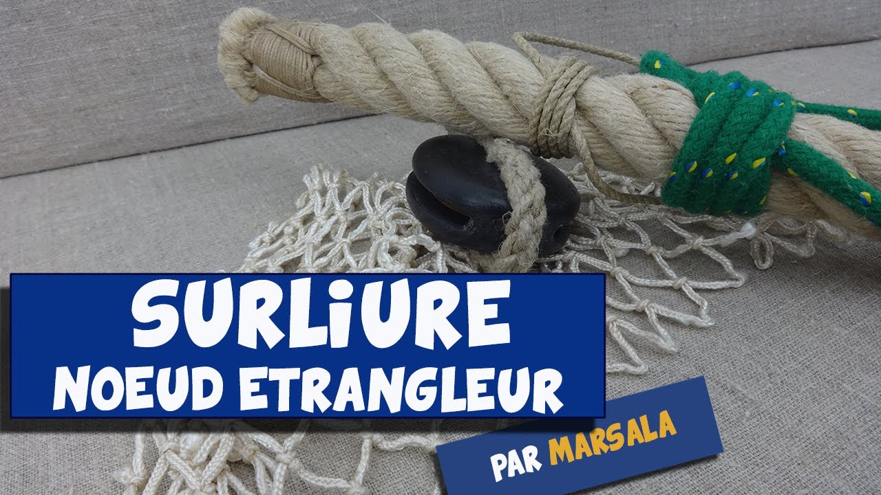 Surliure : Noeud Etrangleur #Surliure #abok #3440