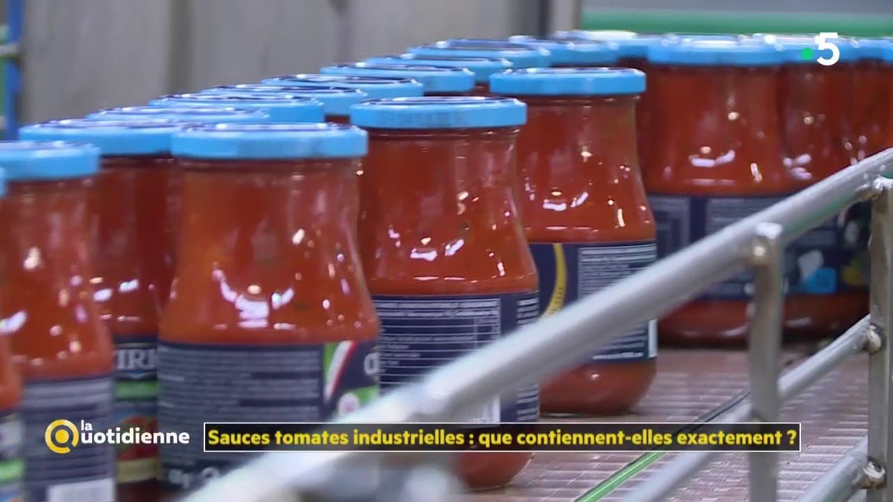 Sauces tomates industrielles : que contiennent-elles exactement ?