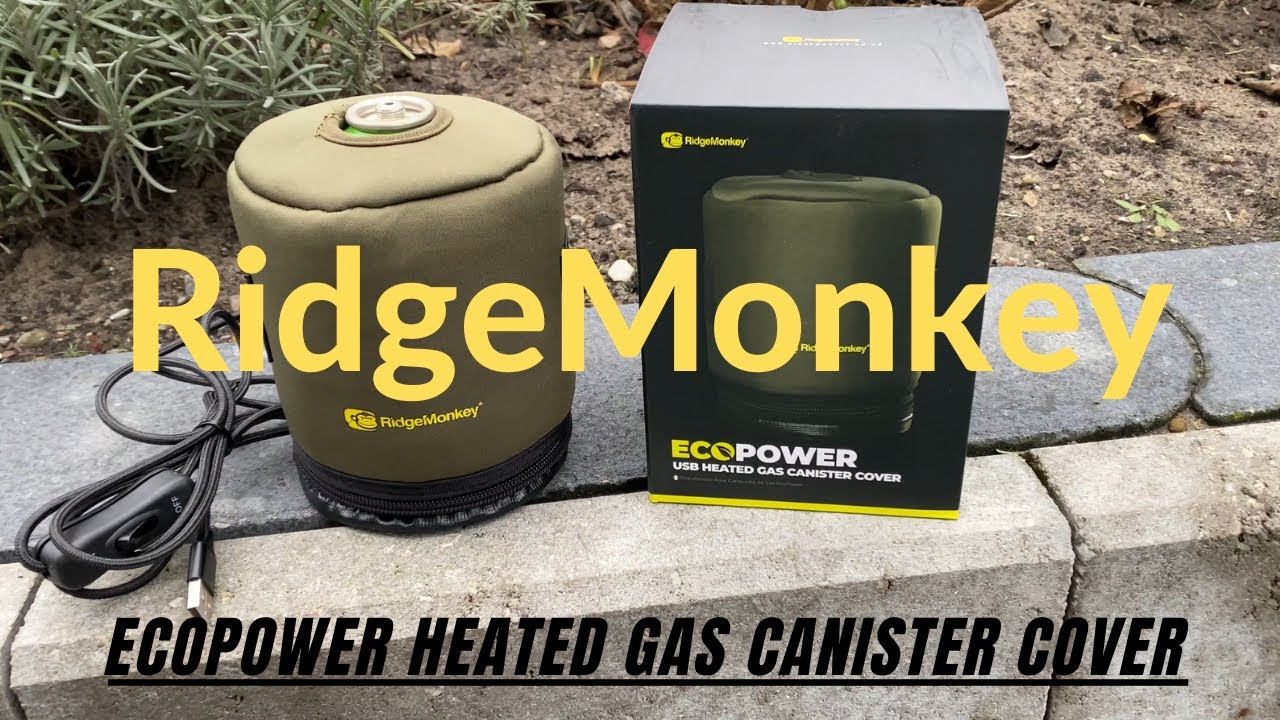 RidgeMonkey EcoPower Heated Gas Canister Cover + Unboxing