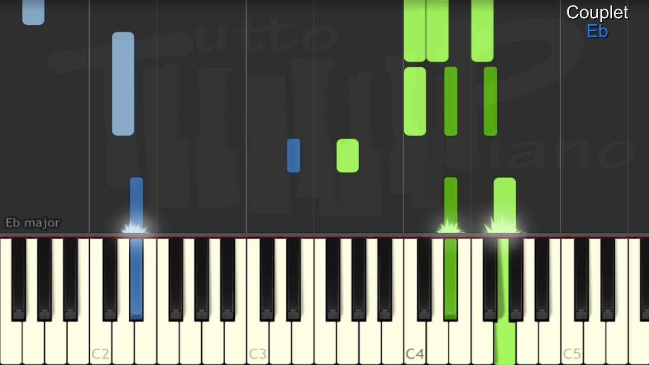 Starmania - Les uns contre les autres (Piano m&eacute;dium)