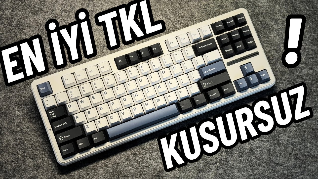 KESİNLİKLE EN İYİ TKL KLAVYELERDEN BİRİ ! (EPOMAKER X AULA F87)
