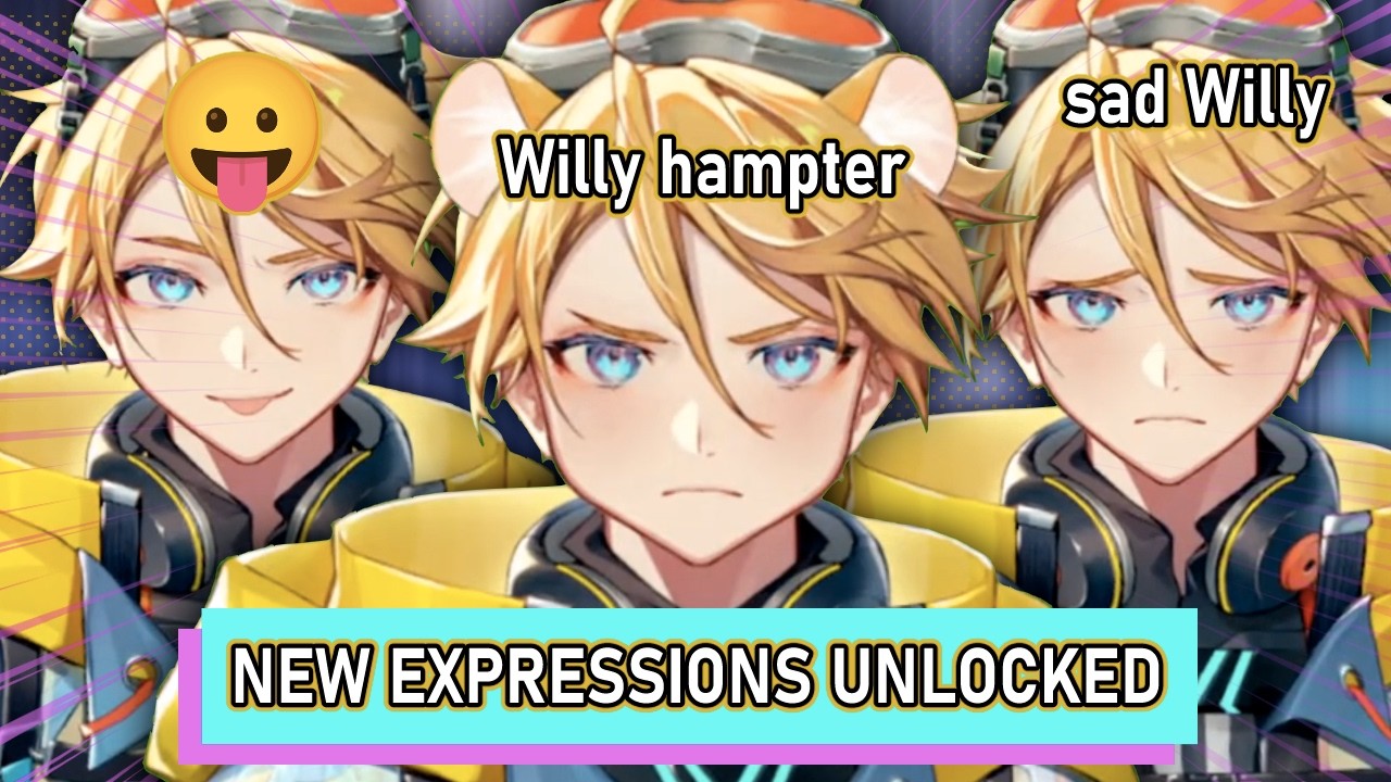 Wilson gets the cutest expressions in his 3.0 brush up