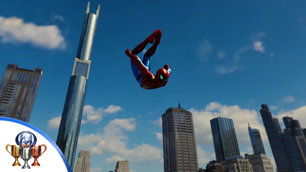 Spider-Man (PS4) Sticky and Tricky Trophy Guide - Chaining 4 Unique Tricks Before Landing