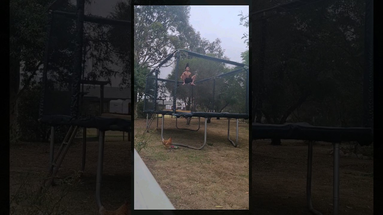 15 Year Old Does INCREDIBLE Double Backflip😱