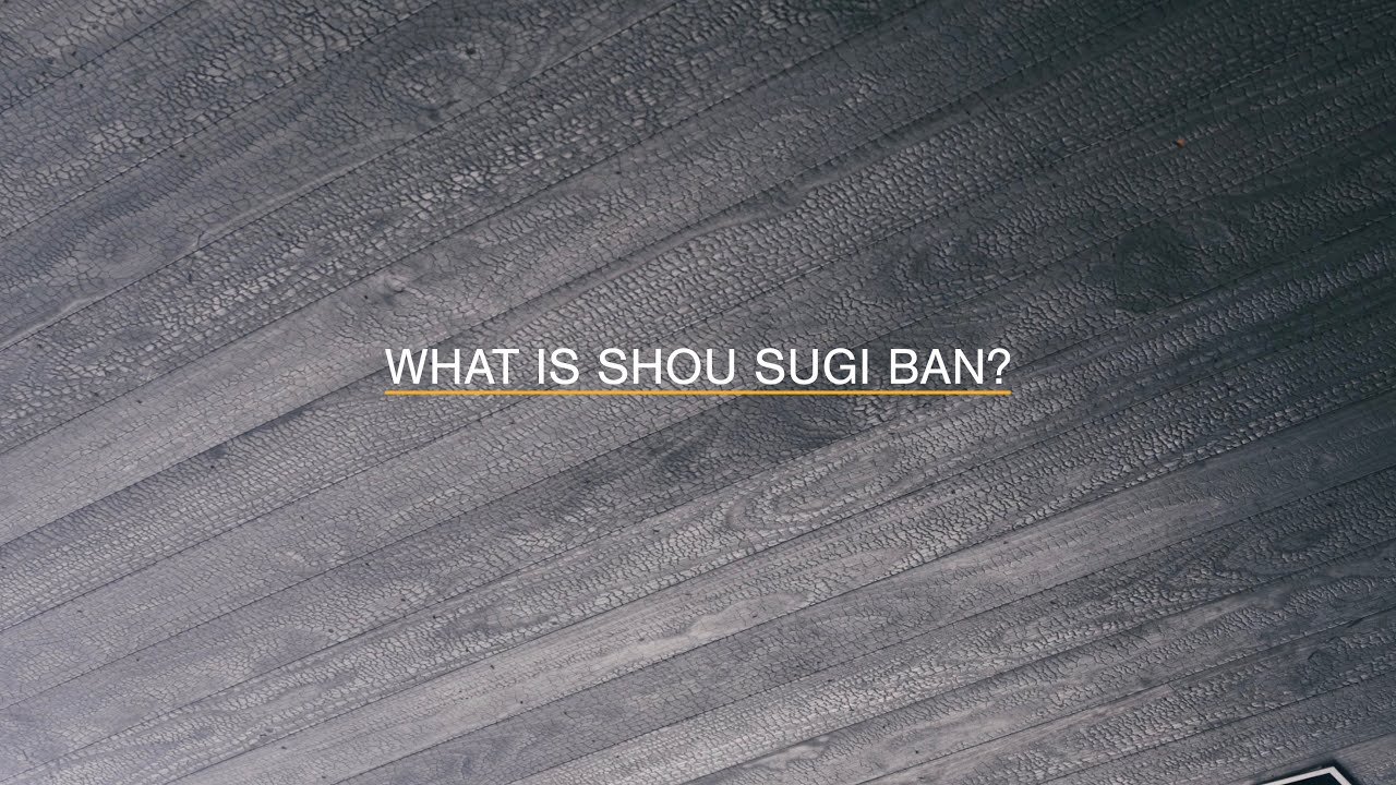 What is Shou Sugi Ban?