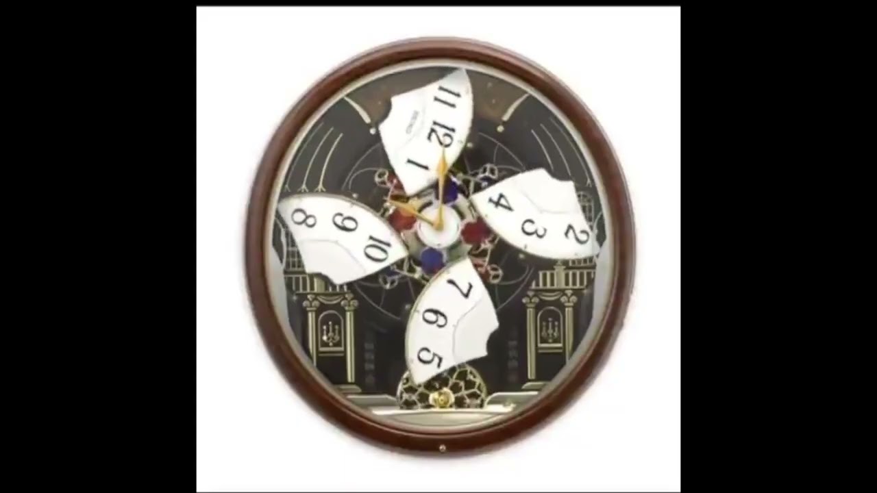 Seiko Melodies in Motion Clock QXM167BRH (Official Video)