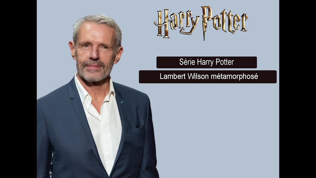 Série Harry Potter   Lambert Wilson métamorphosé   Francetv 23