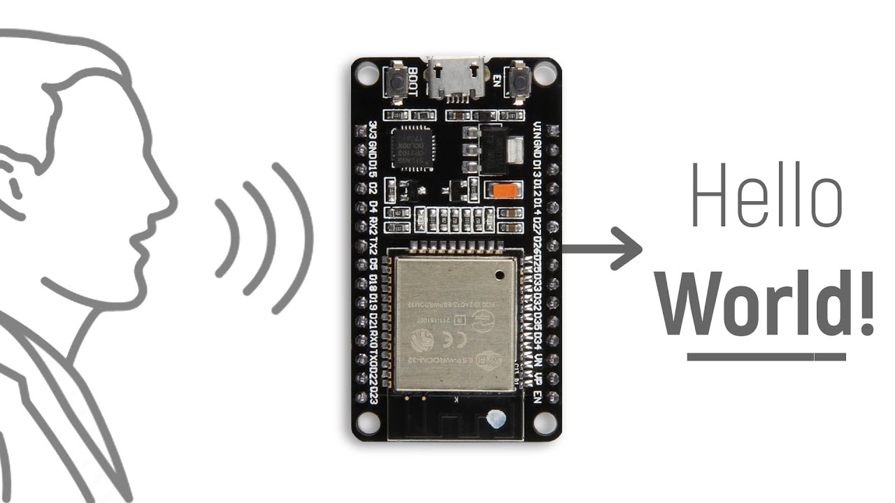 Преобразование речи в текст с использованием ESP32