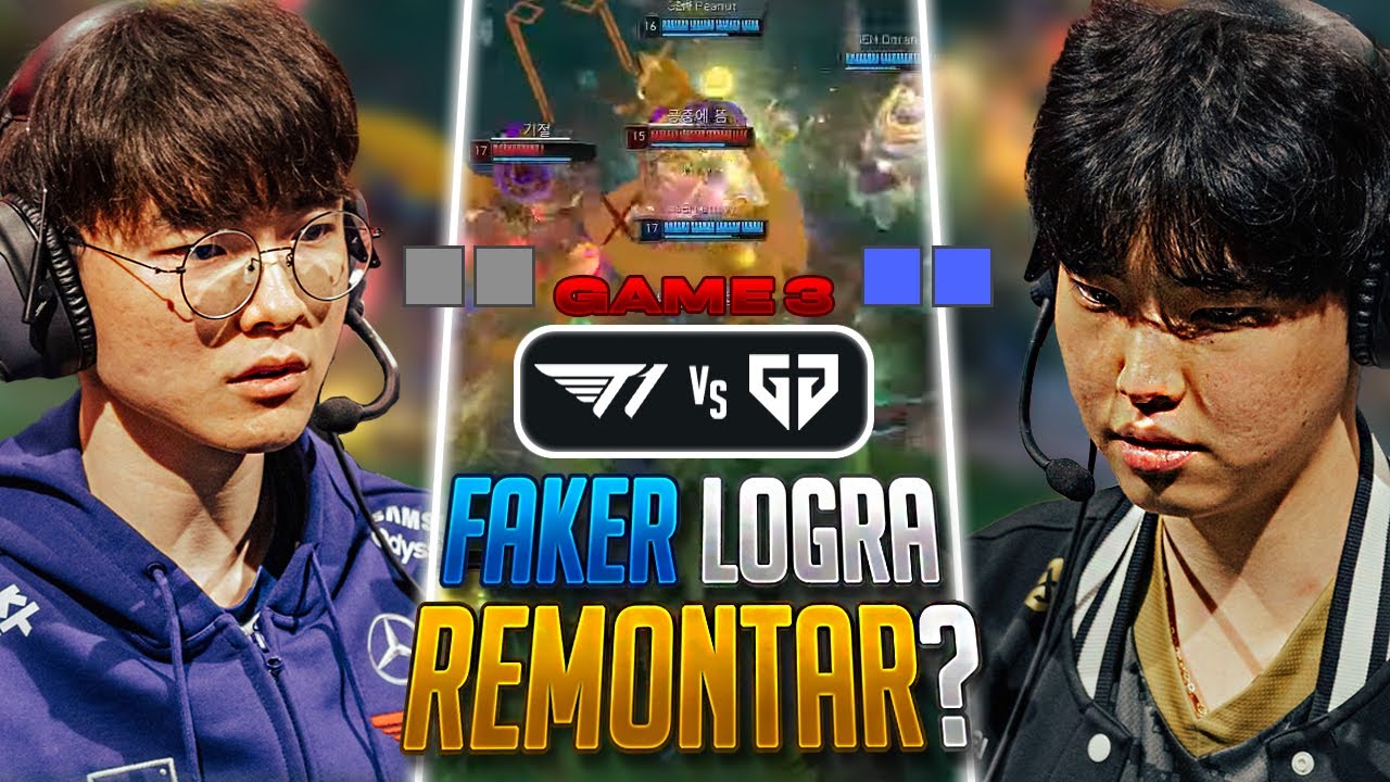 ¿FAKER SE PLANTA CONTRA TODO GENG? 😱 *EL DIOS DE LA MID*  - T1 vs GENG (GAME 3) FINAL LCK