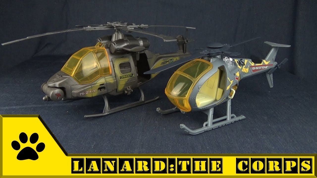 Техника Lanard: The Corps - вертолеты. Важный Кот показал лицо!