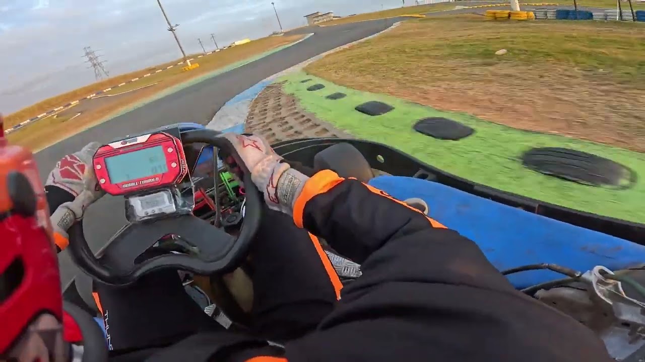 Tracado Camerino - Clube das 6 - Treino. Melhor volta 59.9 - 21/06/2025 - kartodromo Nova Odessa KNO