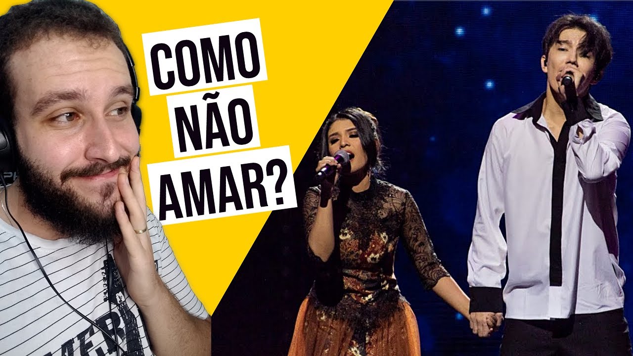 REAÇÃO: DIMASH & RIMAR - UNFORGETTABLE DAY | REACT | REACTION | REACTING TO DIMASH AND RIMAR