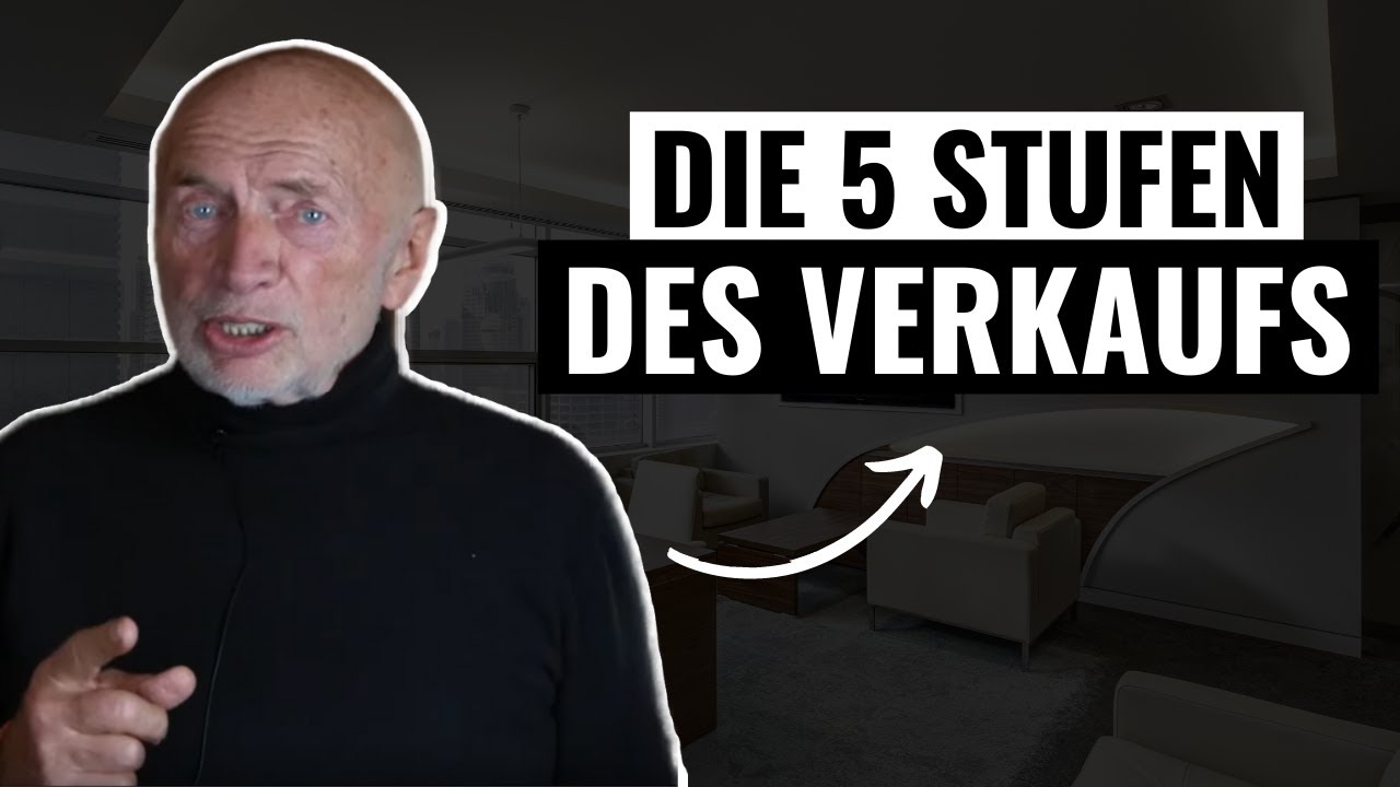 Die 5 Stufen des Verkaufs, die du UNBEDINGT nutzen solltest!