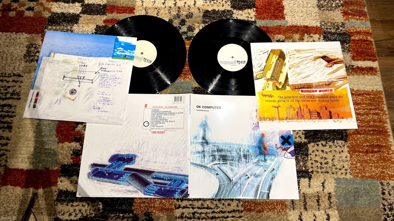Radiohead OK Computer  vinyl  unboxing