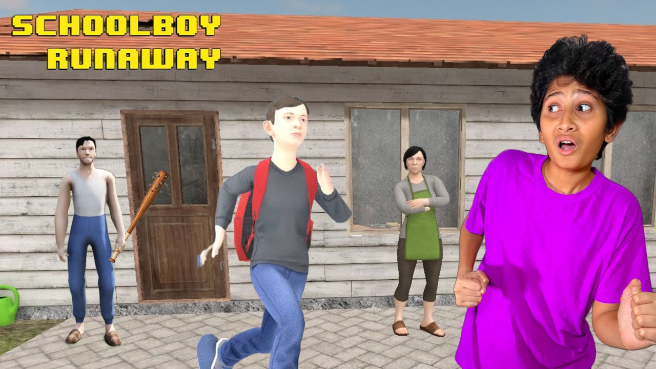 RUNNING FROM MY STRICT PARENTS! School Boy RunAway
