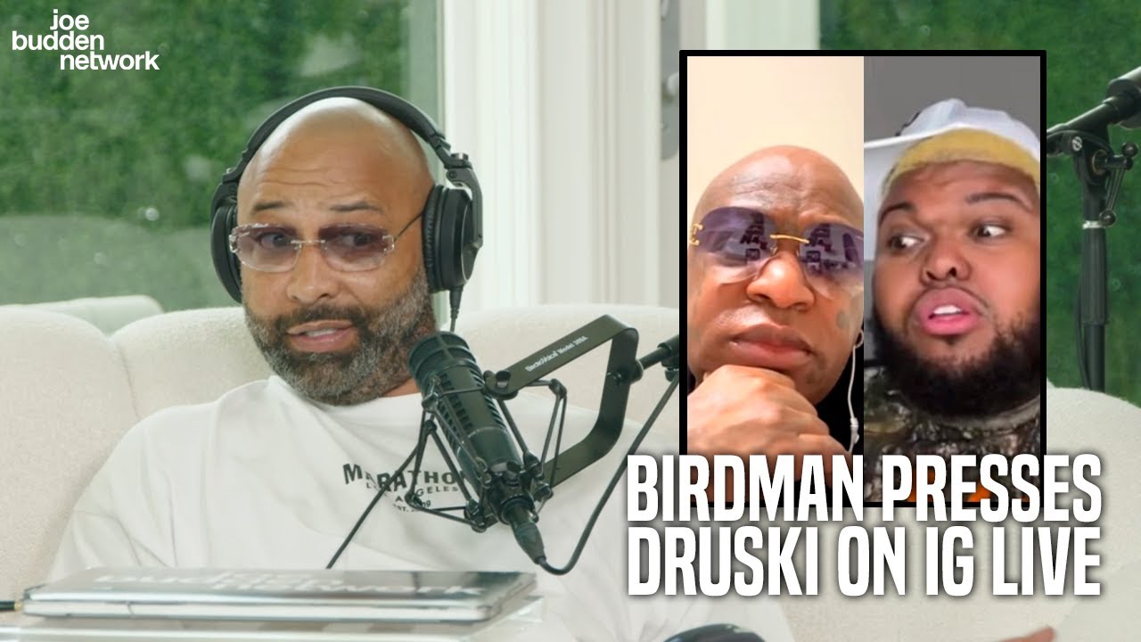 Birdman PRESSES Druski on IG Live | 