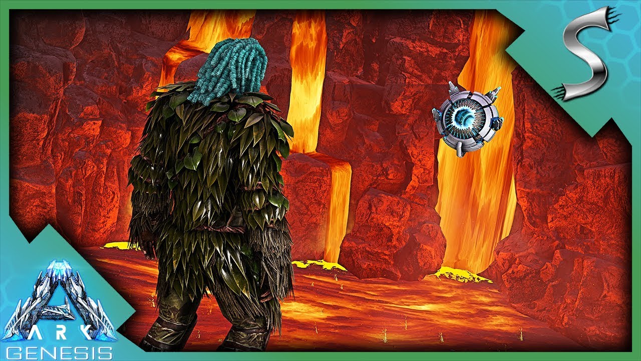 BUILDING A MAGMASAUR BREEDING BASE IN THE VOLCANO! - Ark: Genesis [DLC Gameplay E26]