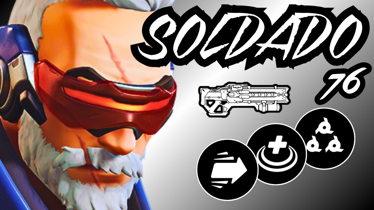 Guia de Todas as Habilidades do Soldado76 | Gameplay explicativa de Overwatch2