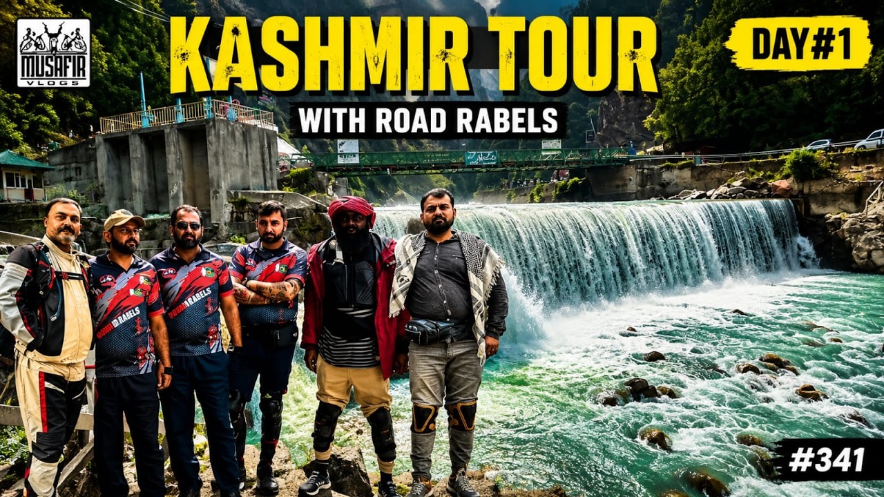 Kashmir Bike Tour | Islamabad to Kundal Shahi Waterfall |Musafir Vlogs #travelvlog