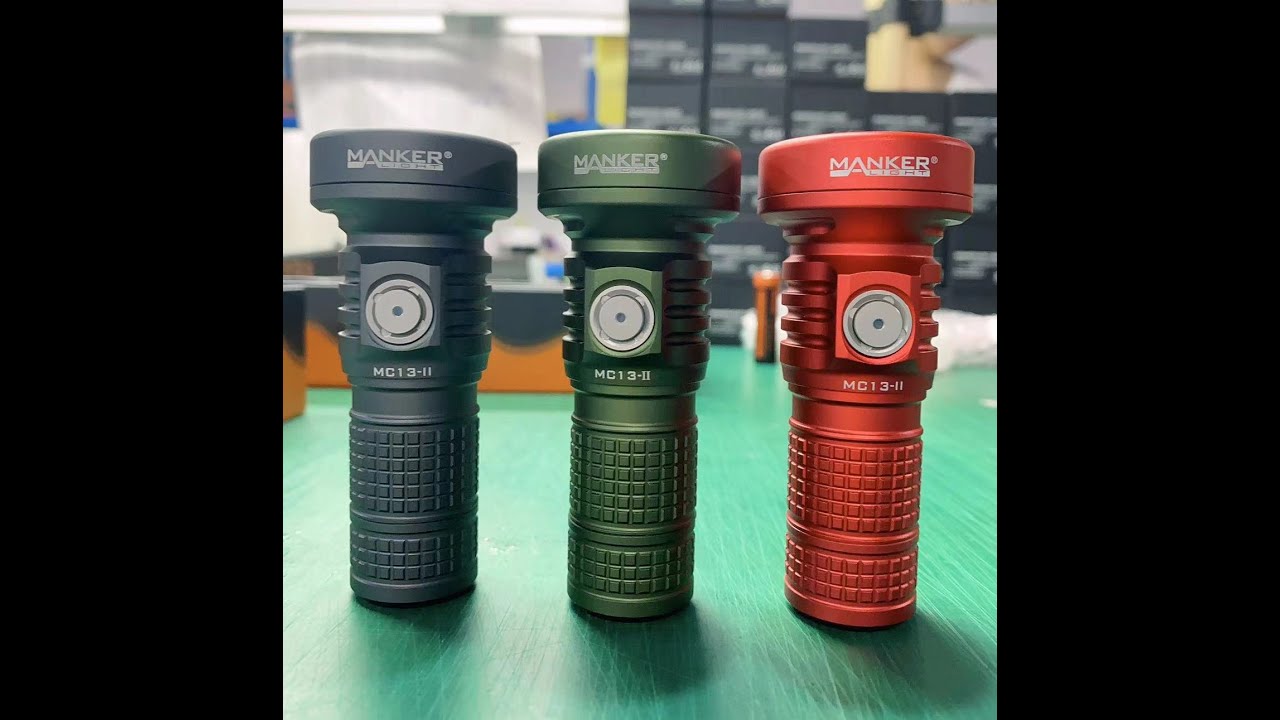 Mankerlight MC13-II 2000 Lumen 600 Meter USB Type-C Rechargeable SFT40 LED Flashlight（katasom.com）
