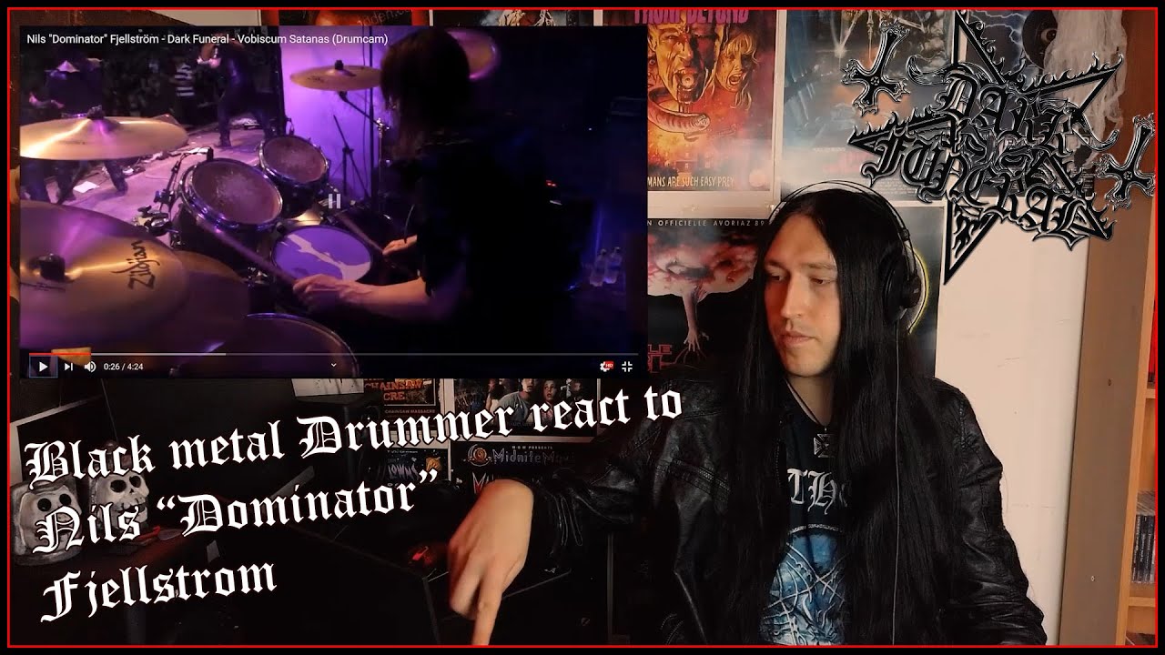 Black Metal Drummer react To - Nils