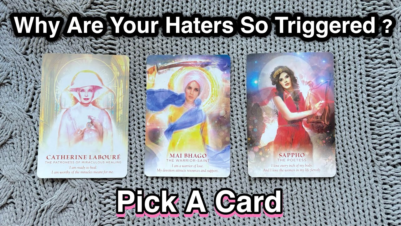 🤔Why Are Your Haters TRIGGERED By YOU?🙄🤪🥶🥵 | Pick A Card