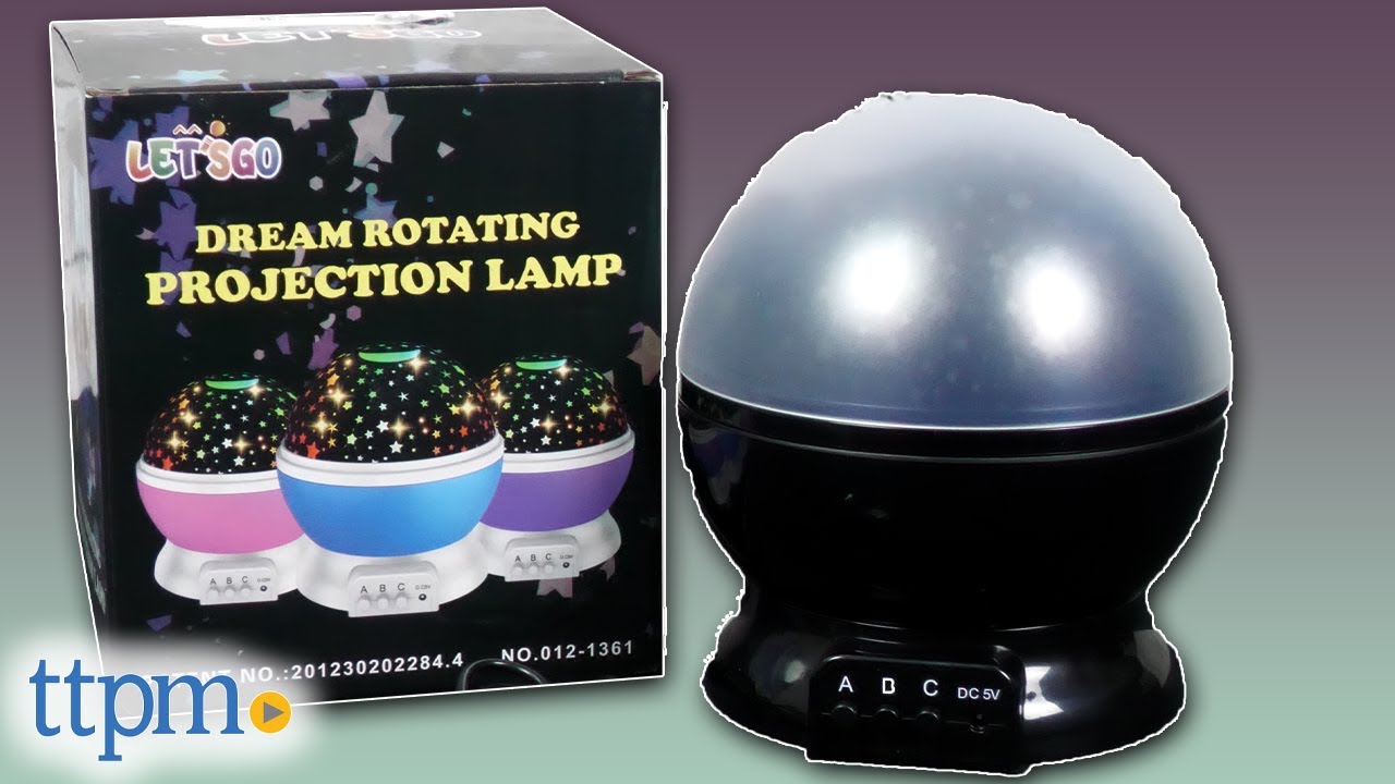 Dream Rotating Projection Lamp