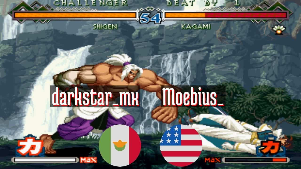 FT5 @lastbld2: darkstar_mx (MX) vs Moebius_ (US) [The Last Blade 2 lastbld Fightcade] Jul 26