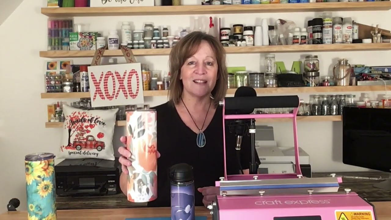 Using My New Tumbler Press on Large and Small Tumblers