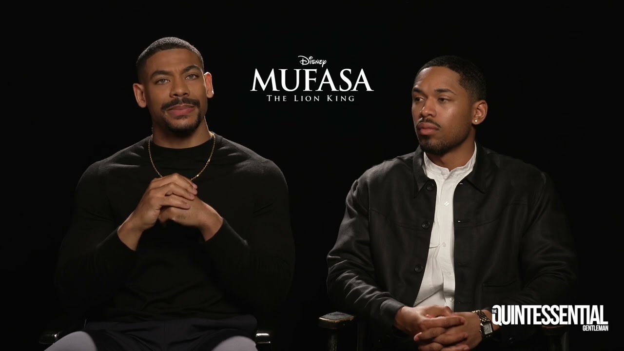 Aaron Pierre & Kelvin Harrison Jr. Talk Mufasa and Real-Life Brotherhood