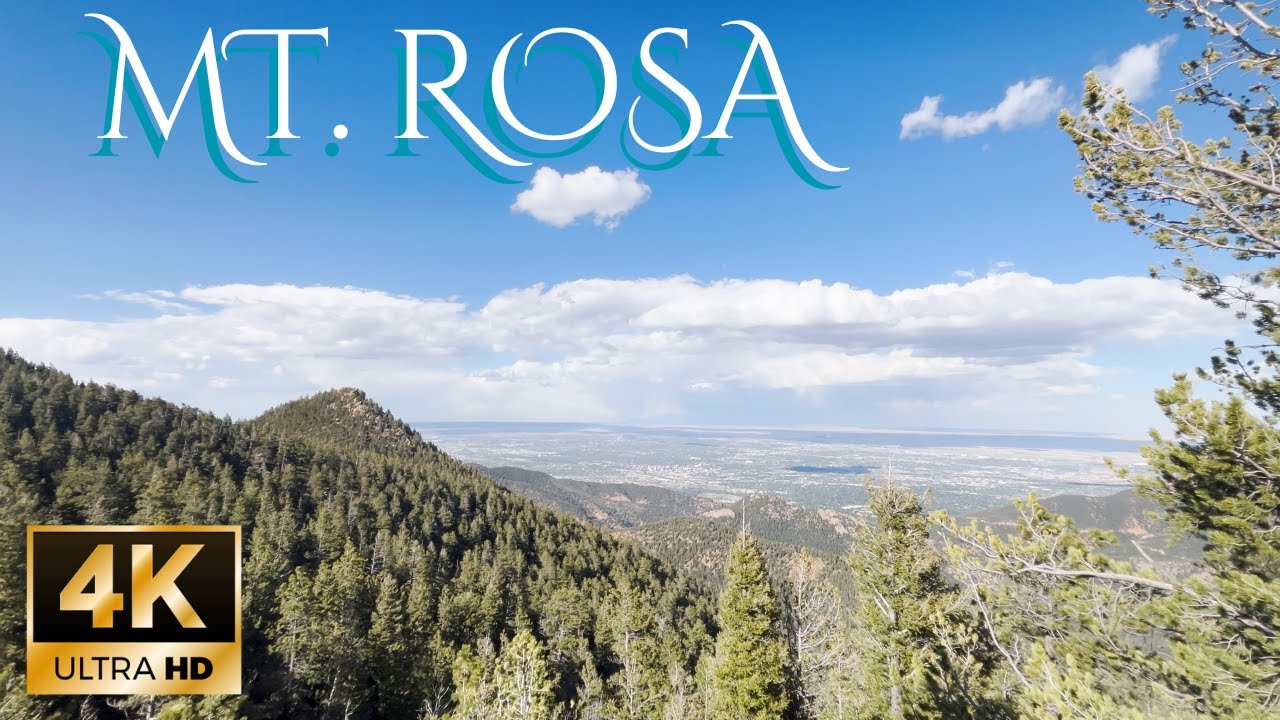 Mt. Rosa - Awesome Views - 4K Virtual Hike Through the Rockies
