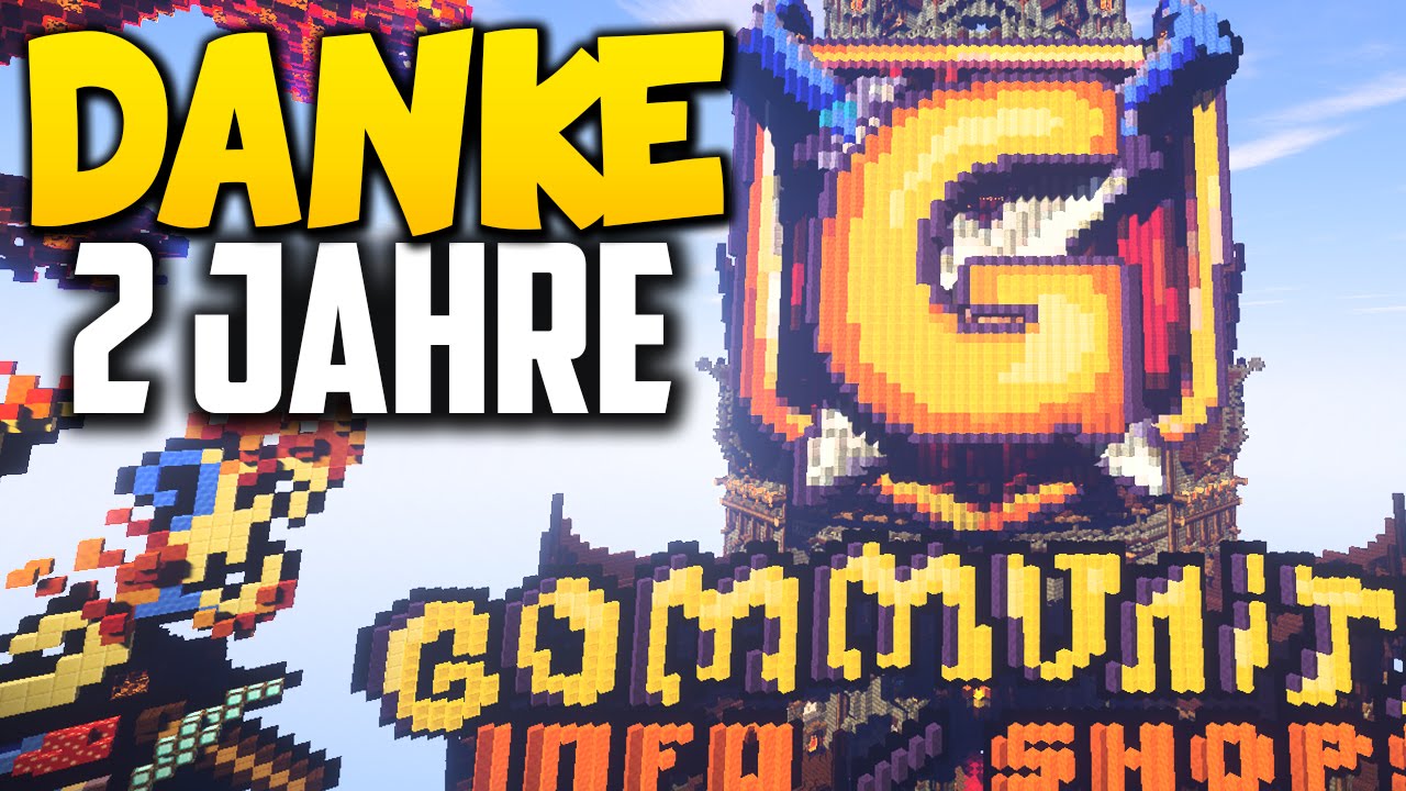 Danke! 2 Jahre GommeHD.net - Minecraft Server