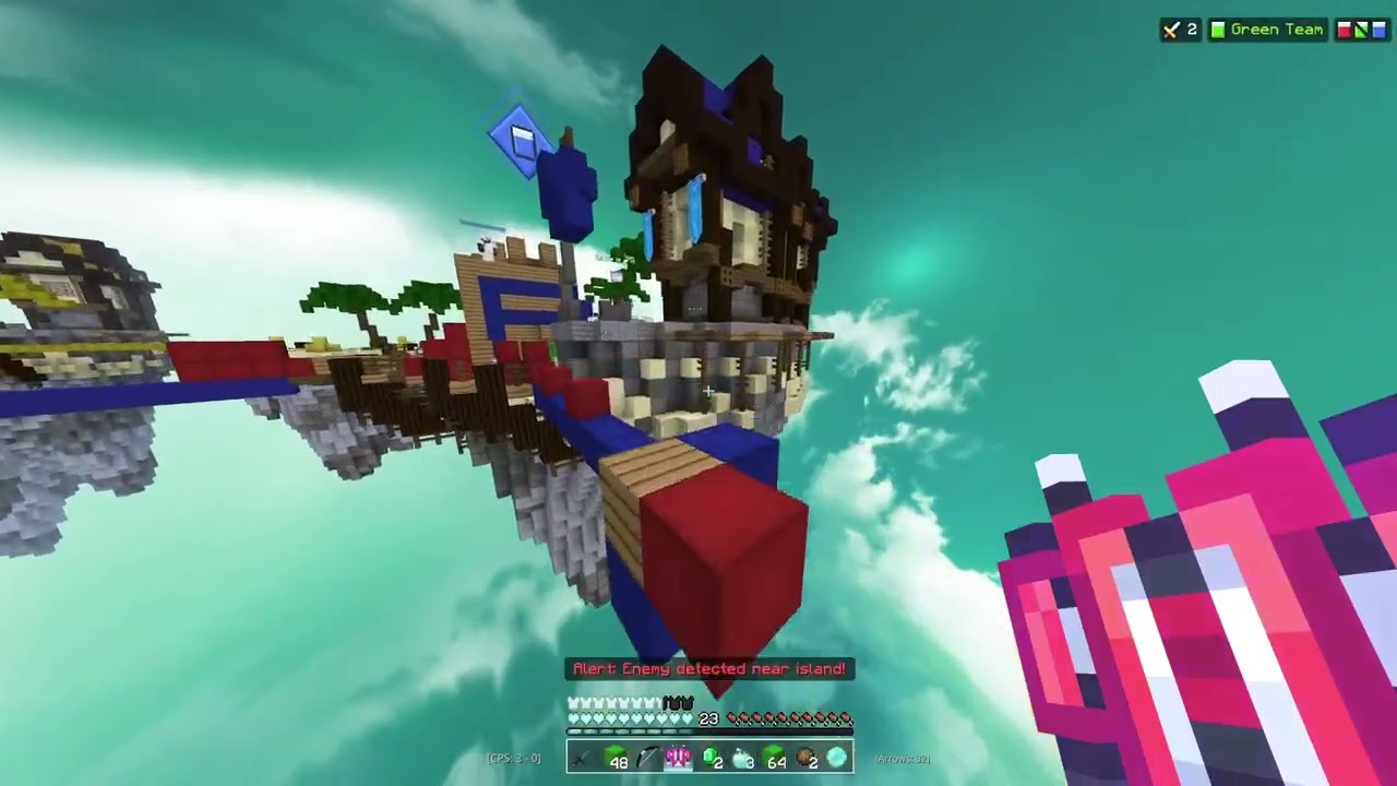 Clutching an INSANE Hive Bedwars 1v4