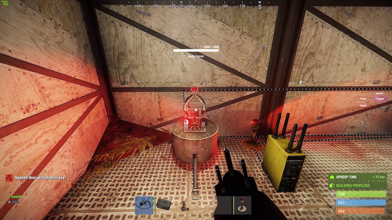 Rust Rf Broadcaster demo Electricity demo