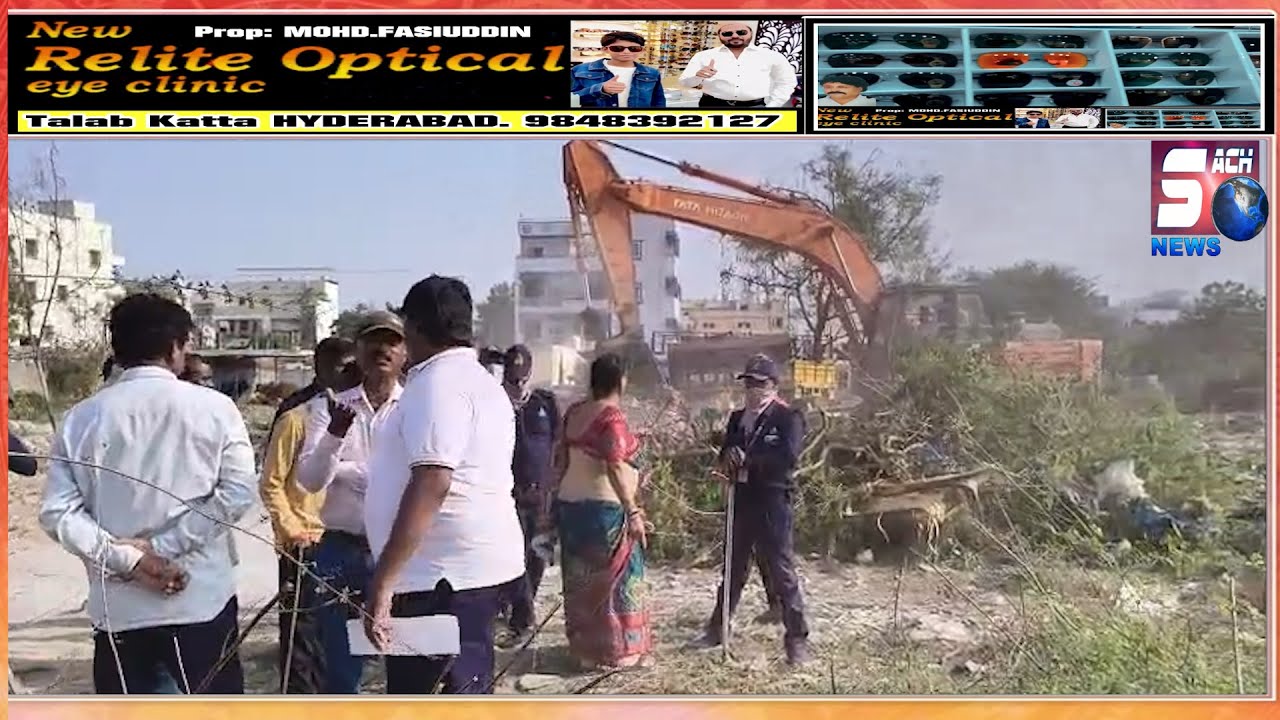 HYDRAA Ki Bulldozer Karwai Ke Dauran Hungama | FTL Ke Naam Par Gareebo Ke Gharo Ki Tod Diya Gaya...