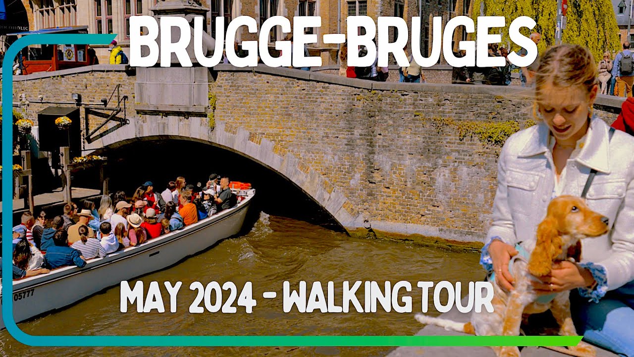 Bruges Belgium 🥰 What to see in one day in Brugge: Walking tour along hotspots ✨ May 2024