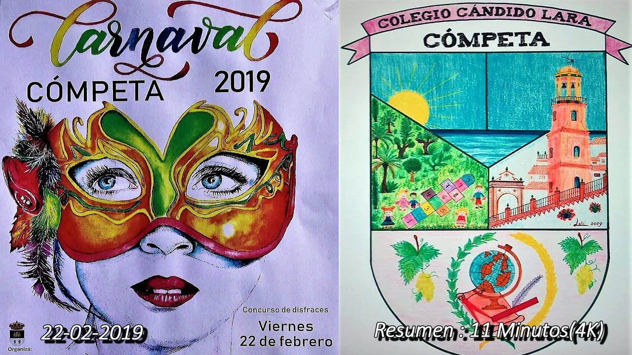 CÓMPETA-CARNAVAL-22-02-2019-COLEGIO. Video Resumen:11 minutos(4K).