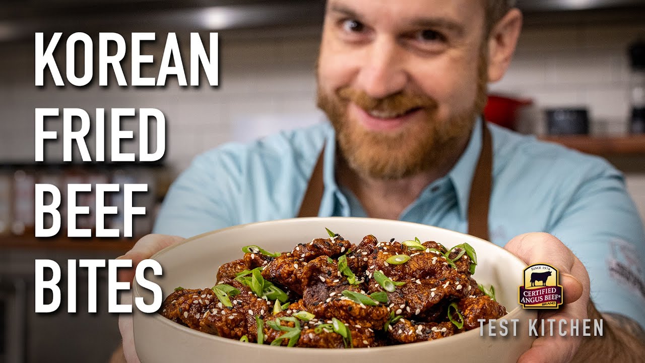 Korean Fried Beef Bites Recipe