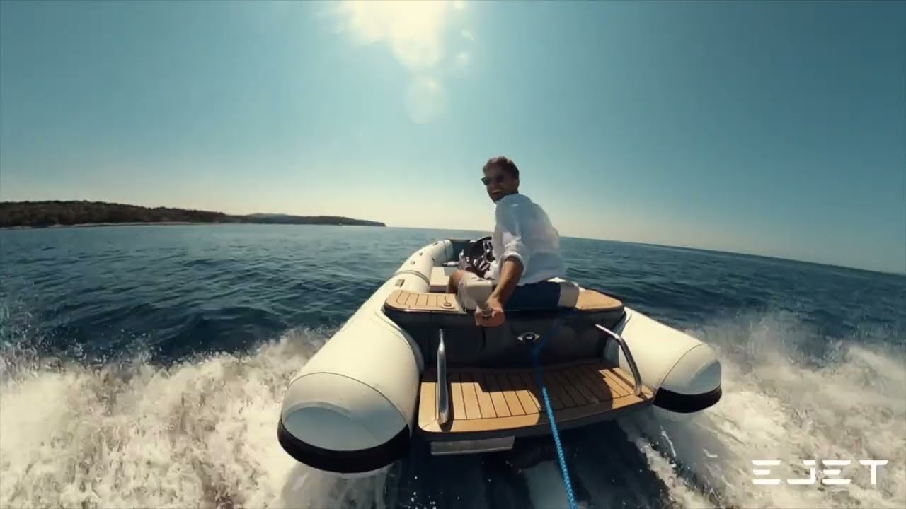 Unbelievable Power! Wakeboarding & Water Sports Like Never Before with Our EJET Electric Tender 🚤⚡