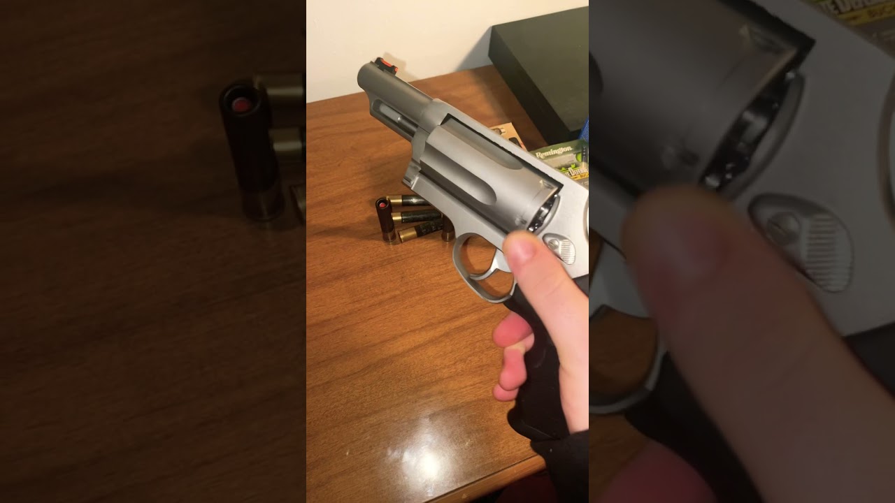 Gas or trash? Taurus The Judge #gasortrash#homedefense#revolver#shorts#taurus