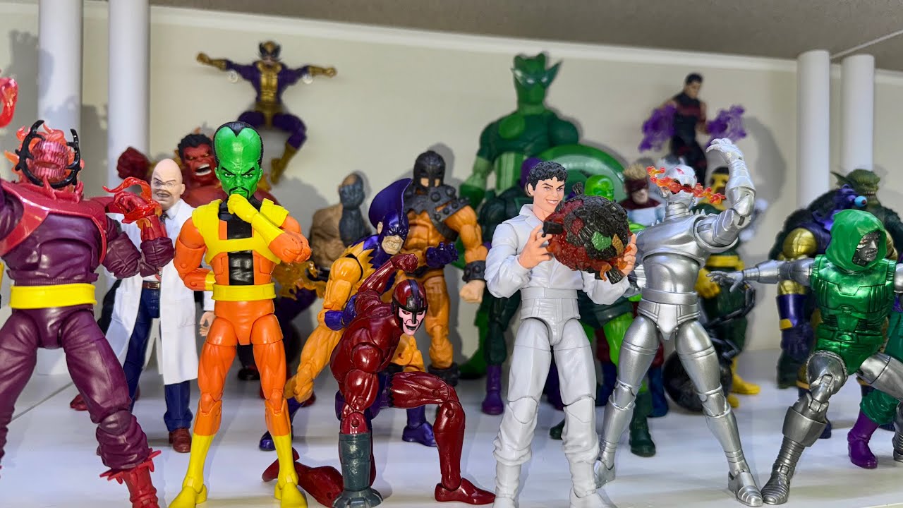 MARVEL LEGENDS VILLAINS COLLECTION DISPLAY (2025 UPDATE)