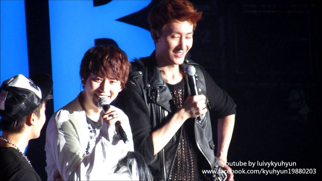 130222 SJM FP in Taipei _ 你們是笨蛋 (Kyuhyun)